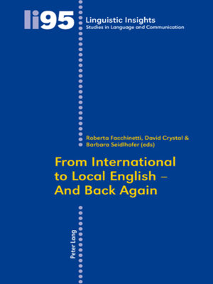 cover image of From International to Local English – and Back Again
